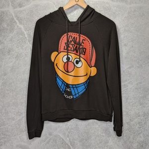 Forever 21 Gray Hoodie Ernie Calle Sesamo